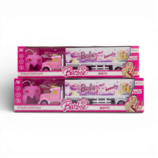 Barbie Pink Trailer Truck