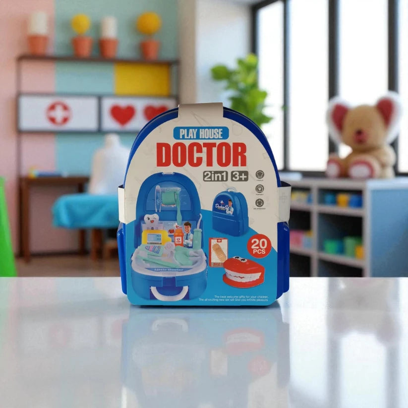 2-in-1 Doctor Playhouse Set