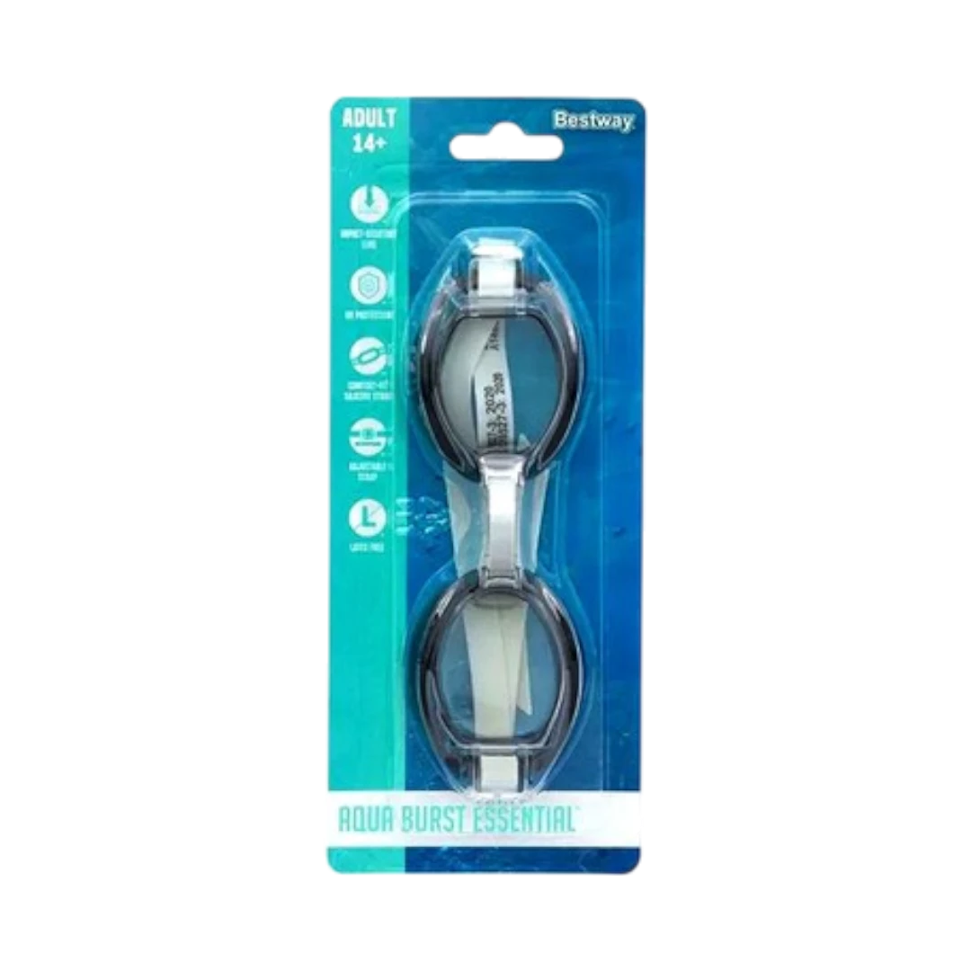 Bestway Adult Swimming Goggles Aqua Burst Essential - Black