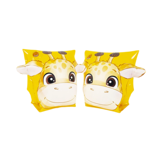 Kids Inflatable Armbands - Giraffe Design