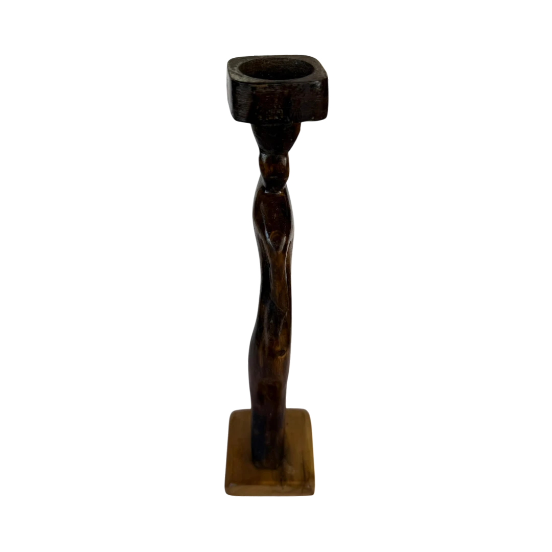 Wooden Candle Holder