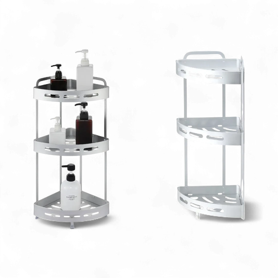 Binca Aluminium Bathroom Rack - 3 Layers