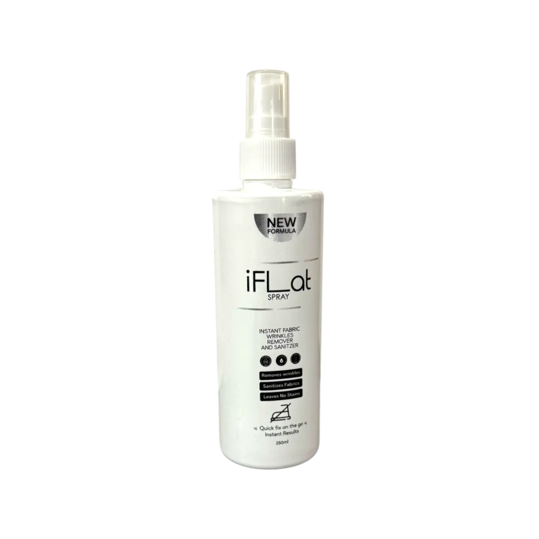 I Flat Instant Fabric Wrinkles Remover Spray - 250ml