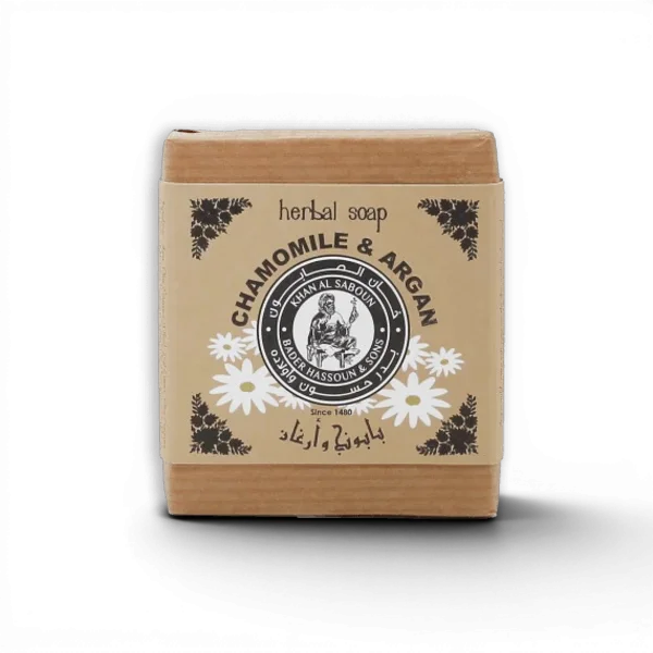 Khan Al Saboun Chamomile & Argan Soap – 100g