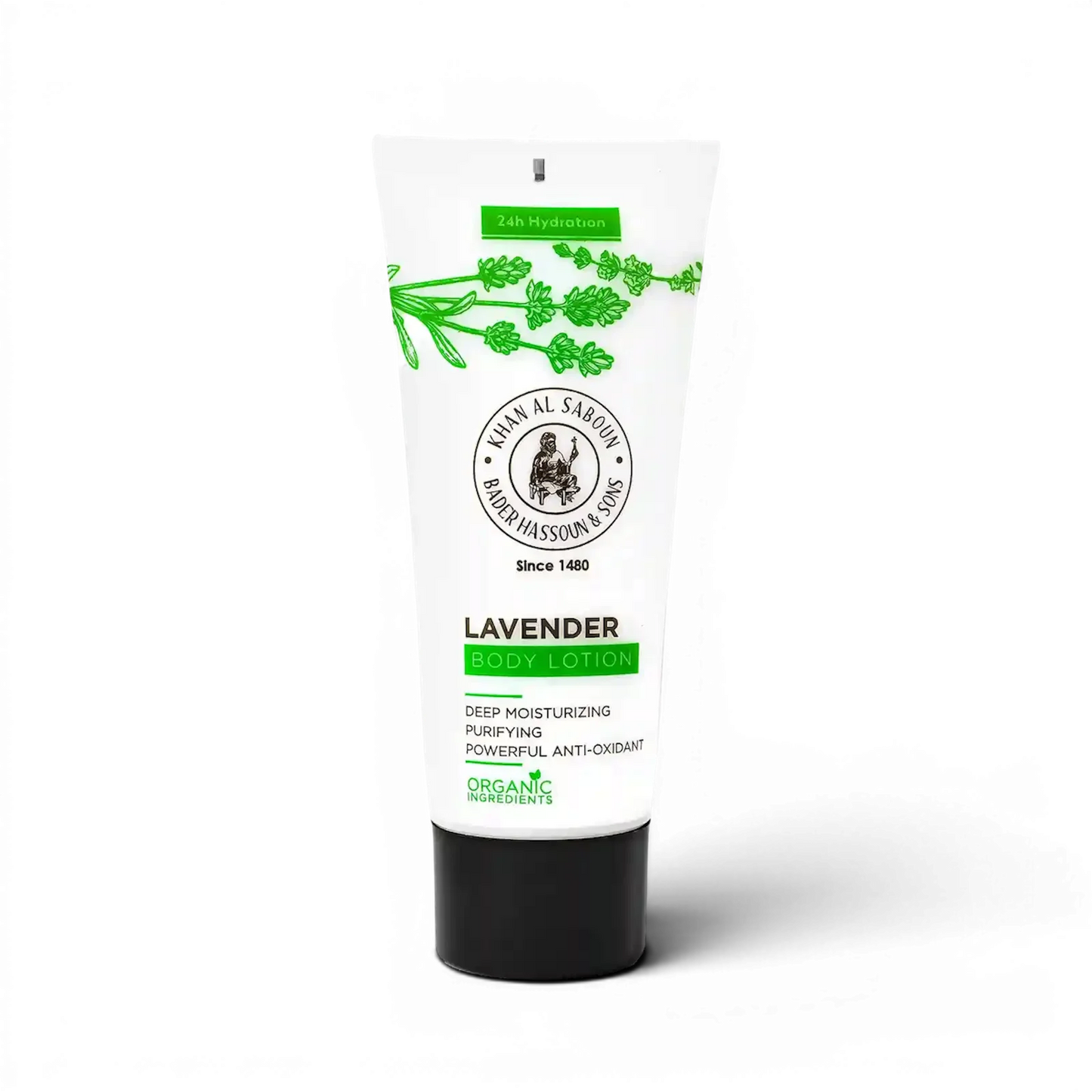 Khan Al Saboun Lavender Body Lotion – 24h Hydration