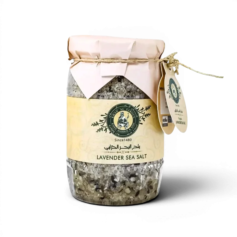 Khan Al Saboun Lavender Sea Salt – 500g