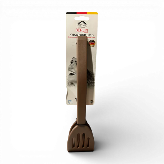 Momaz Household Nylon Food Tong - Brown