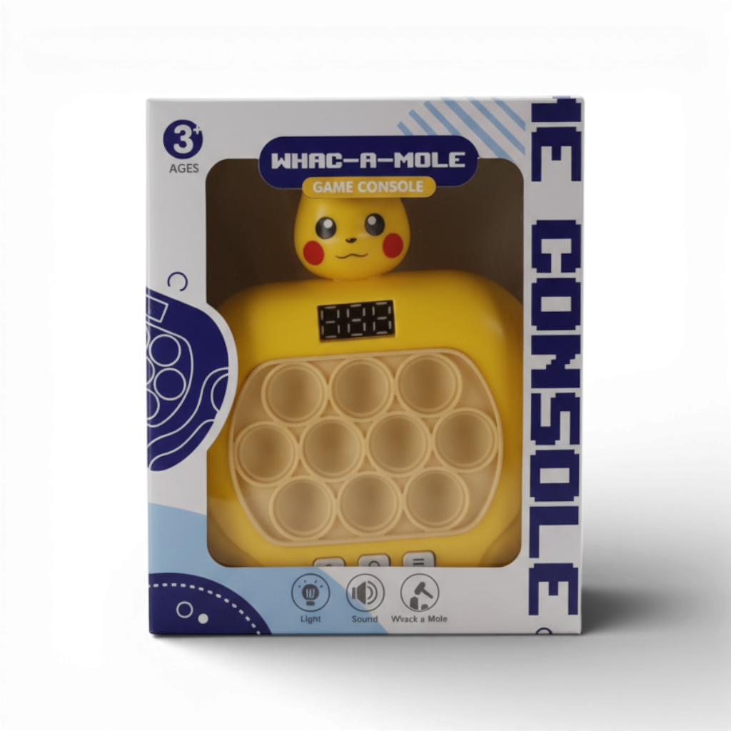 Pikachu Whack-a-Mole Game Console