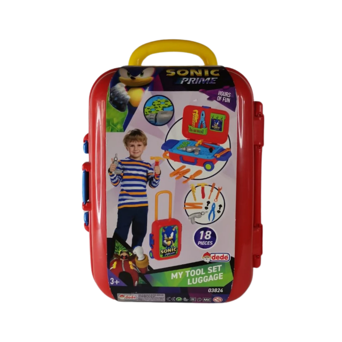 Sonic Prime Toy Toolbox - 18 Pcs