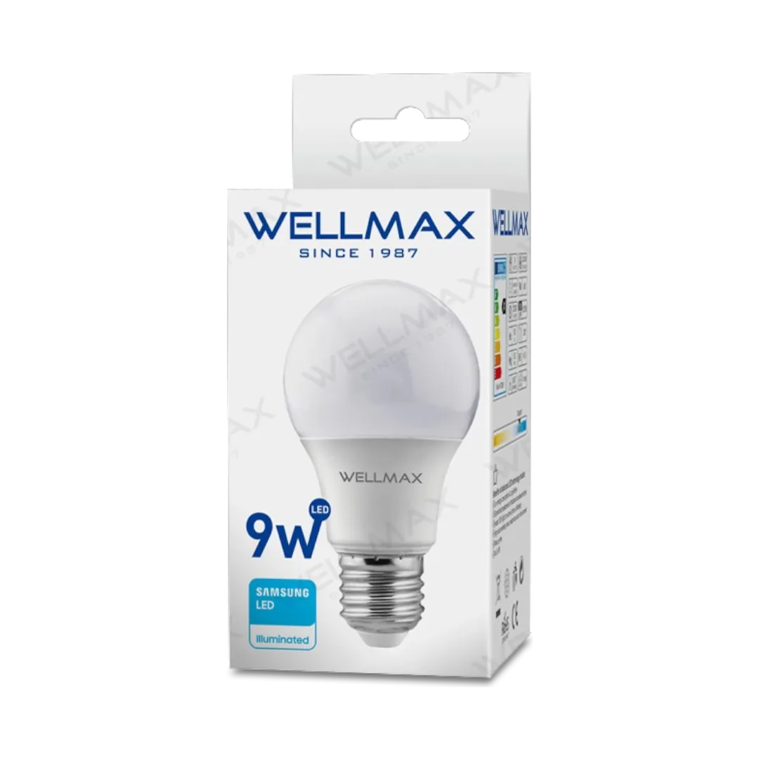 Wellmax High Power LED Bulb - 9w