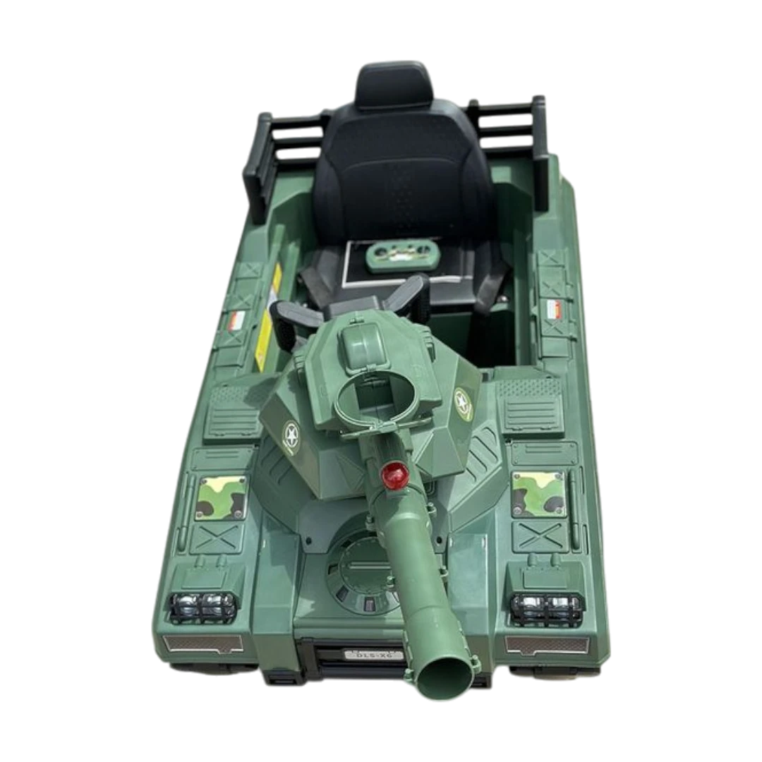 Electric Ride-On Tank Toy For Kids