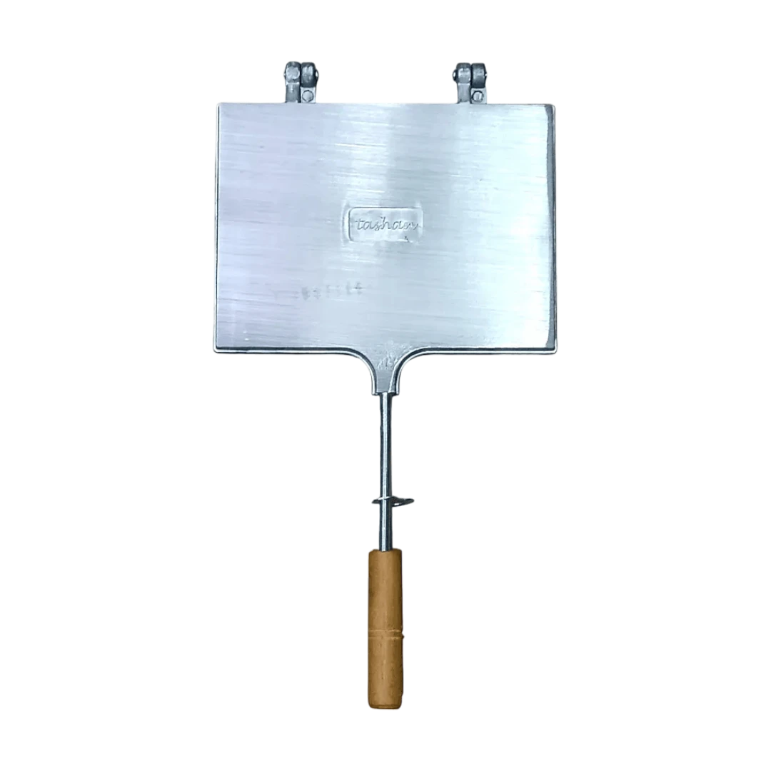 Double-Sided Aluminum Grill Press