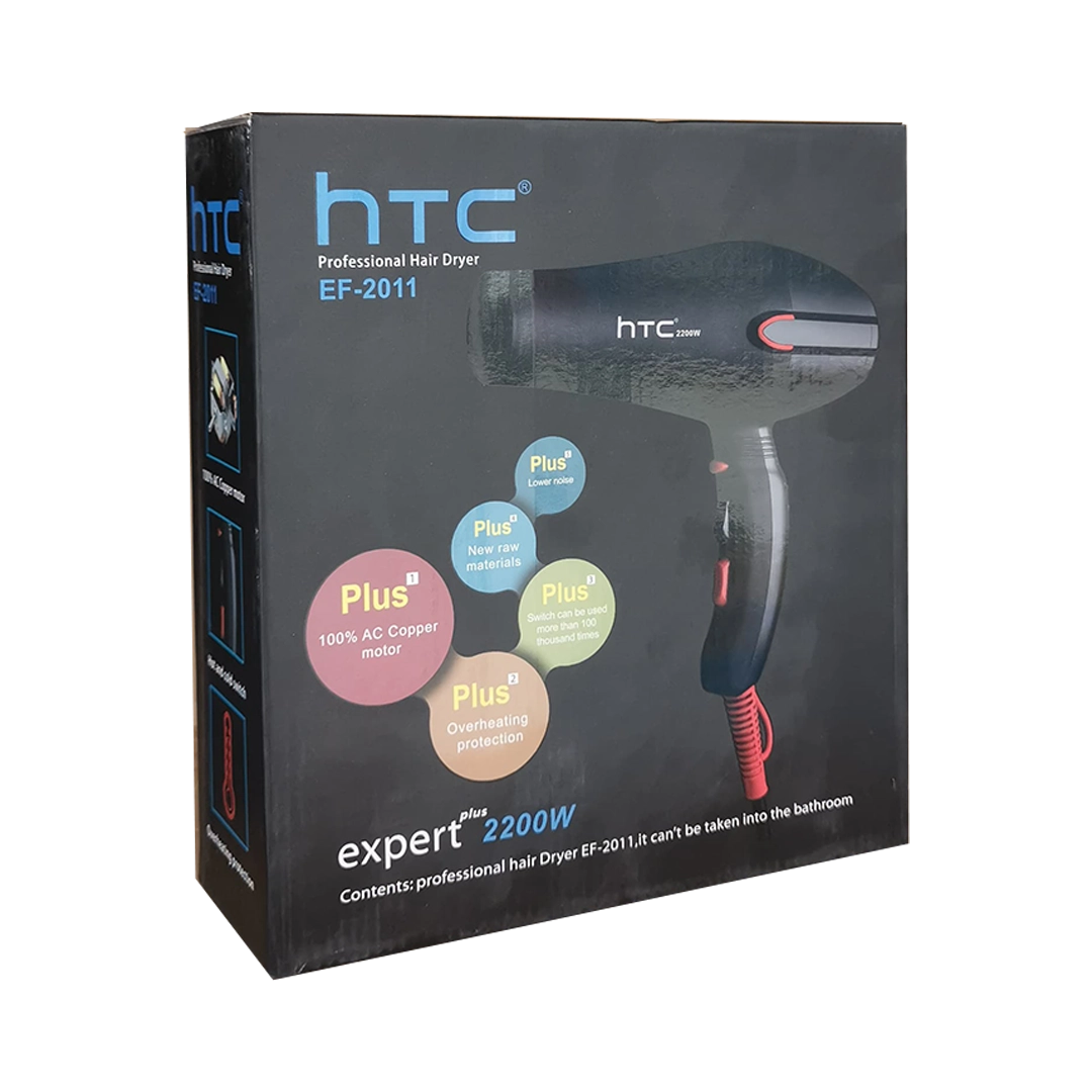 HTC Professional Hair Dryer - 2200w