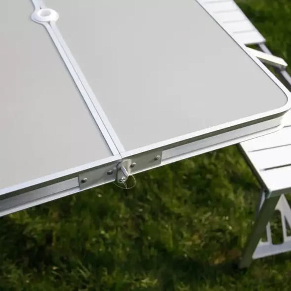 Portable & Foldable Camping Table And Chairs Set