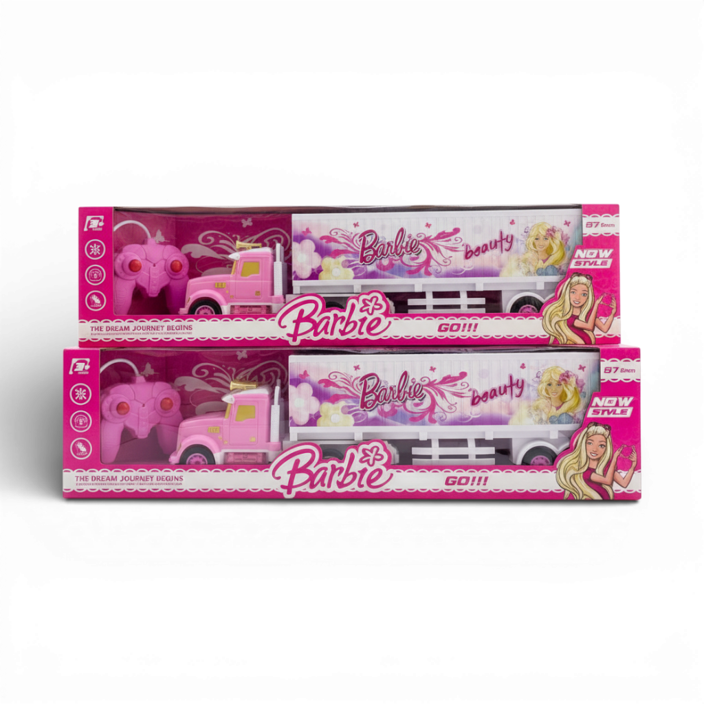 Barbie Pink Trailer Truck