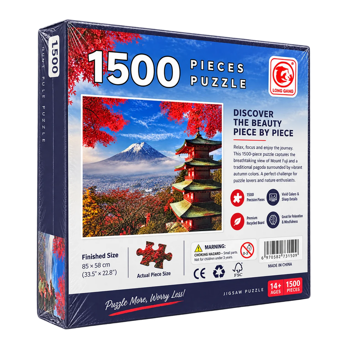 1500-Piece Scenic Mountain Puzzle