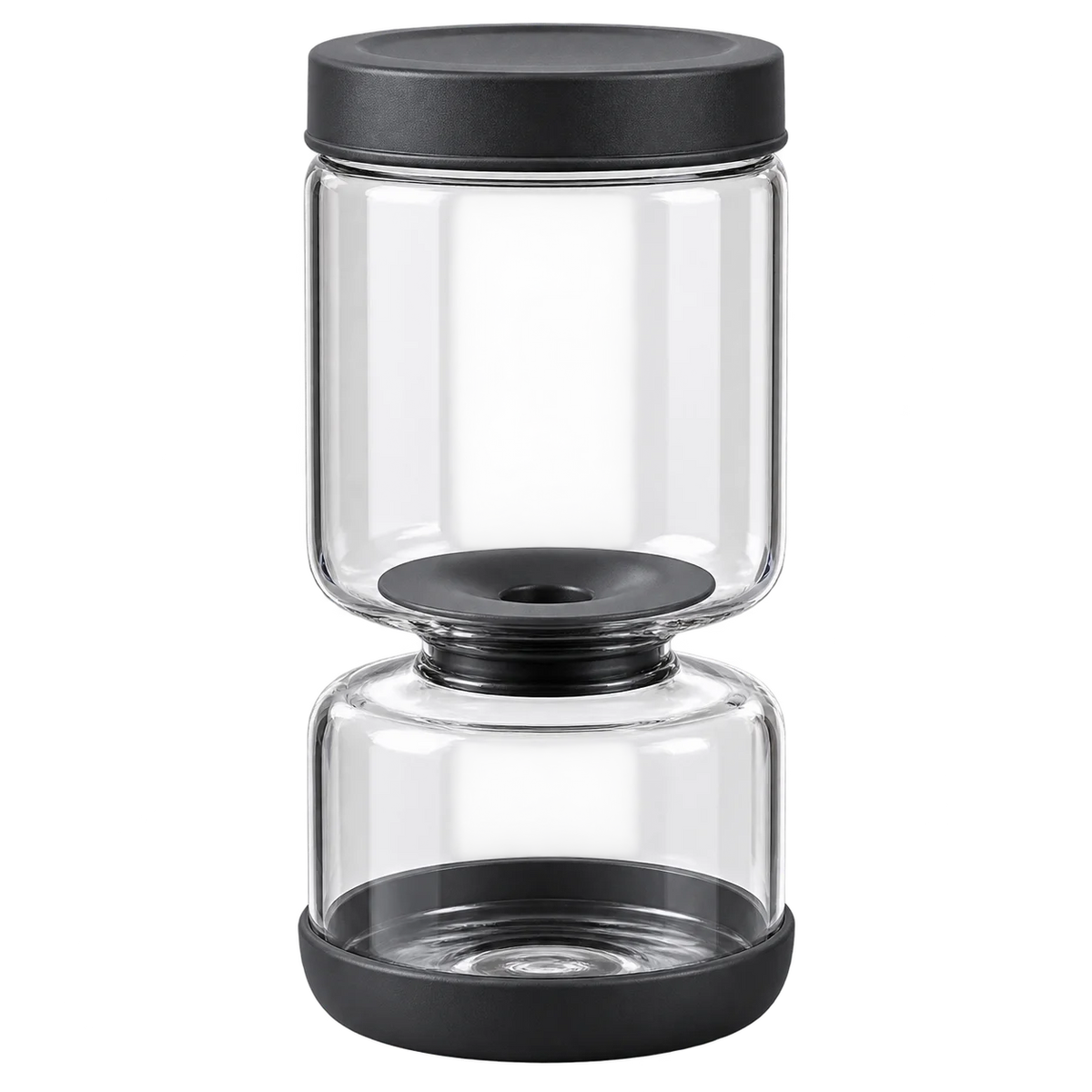 Momaz Glass Hourglass Pickle & Kimchi Jar (1100 mL)