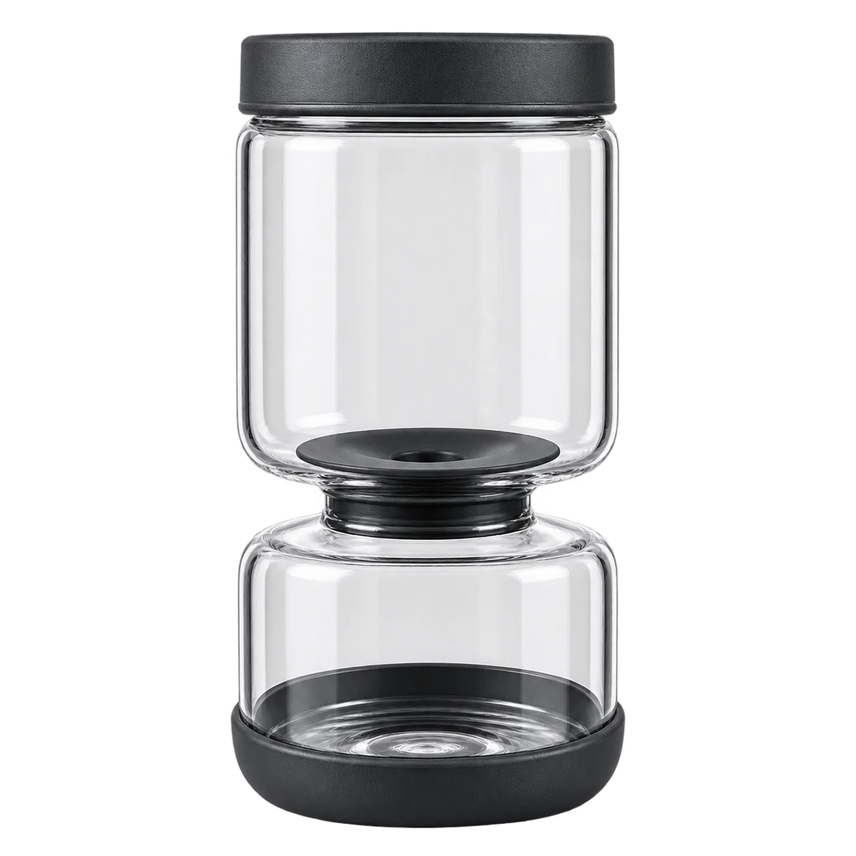 Momaz Glass Hourglass Pickle & Kimchi Jar (1100 mL)