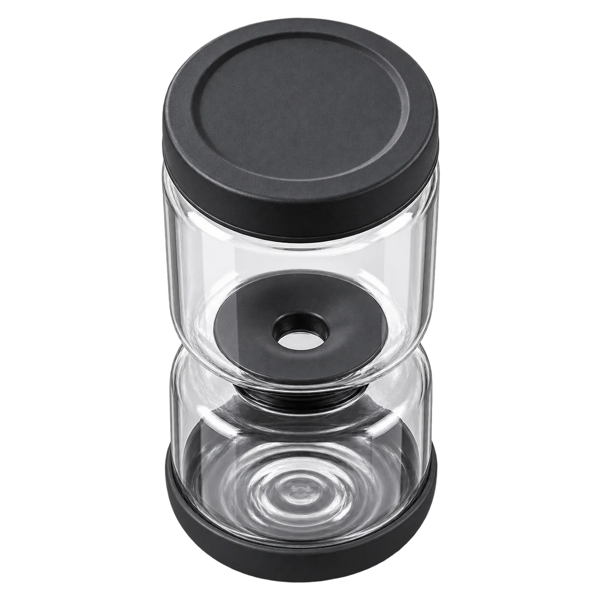 Momaz Glass Hourglass Pickle & Kimchi Jar (1100 mL)