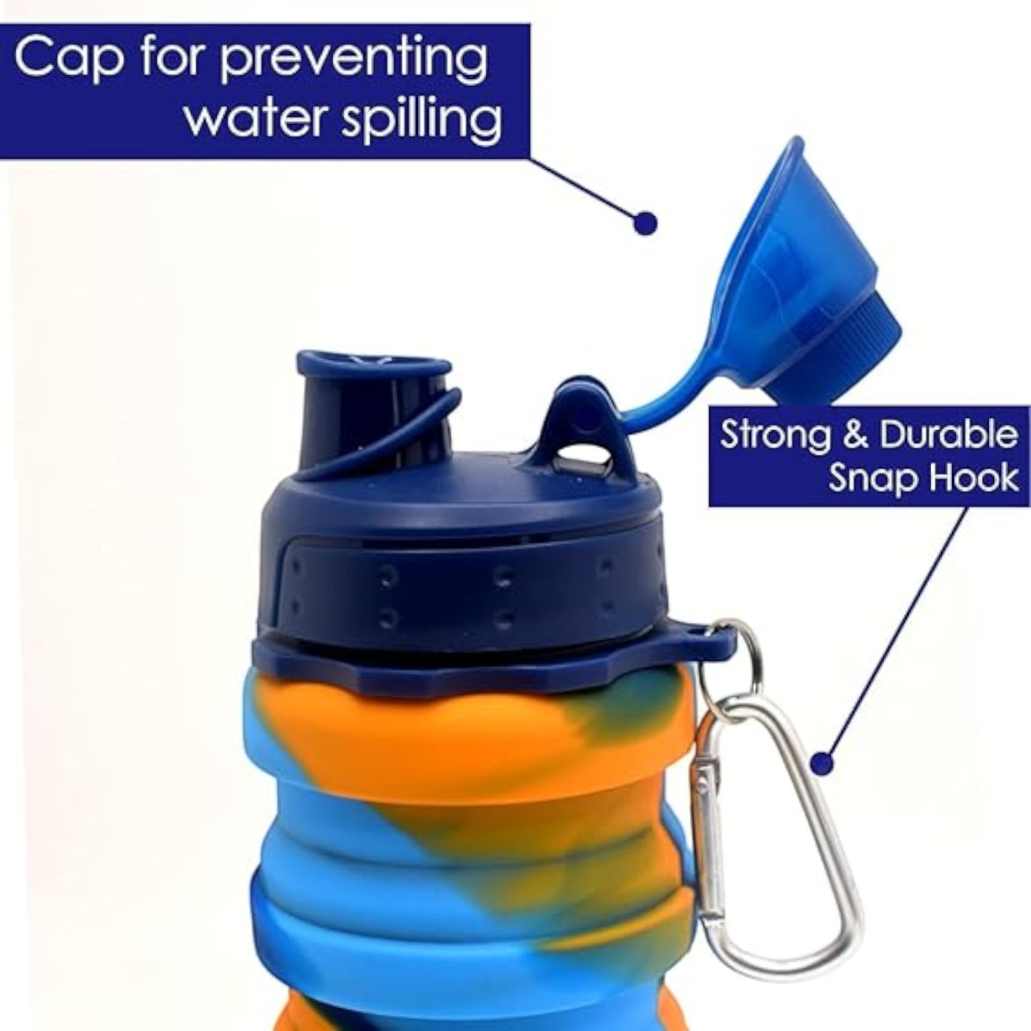 Expandable Silicone Water Bottle