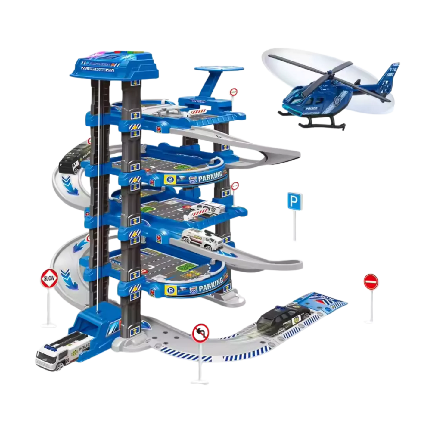 6 Six Zero Playset - Airport and Road Adventure