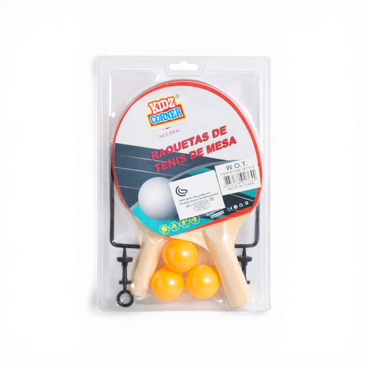 Kidz Corner Table Tennis Set – 2 Players – Fun Starter Kit