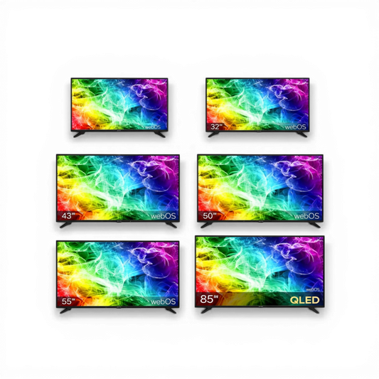 G1 Smart TV (32”–85”) | webOS Hub | Voice Remote | 1-Year Warranty