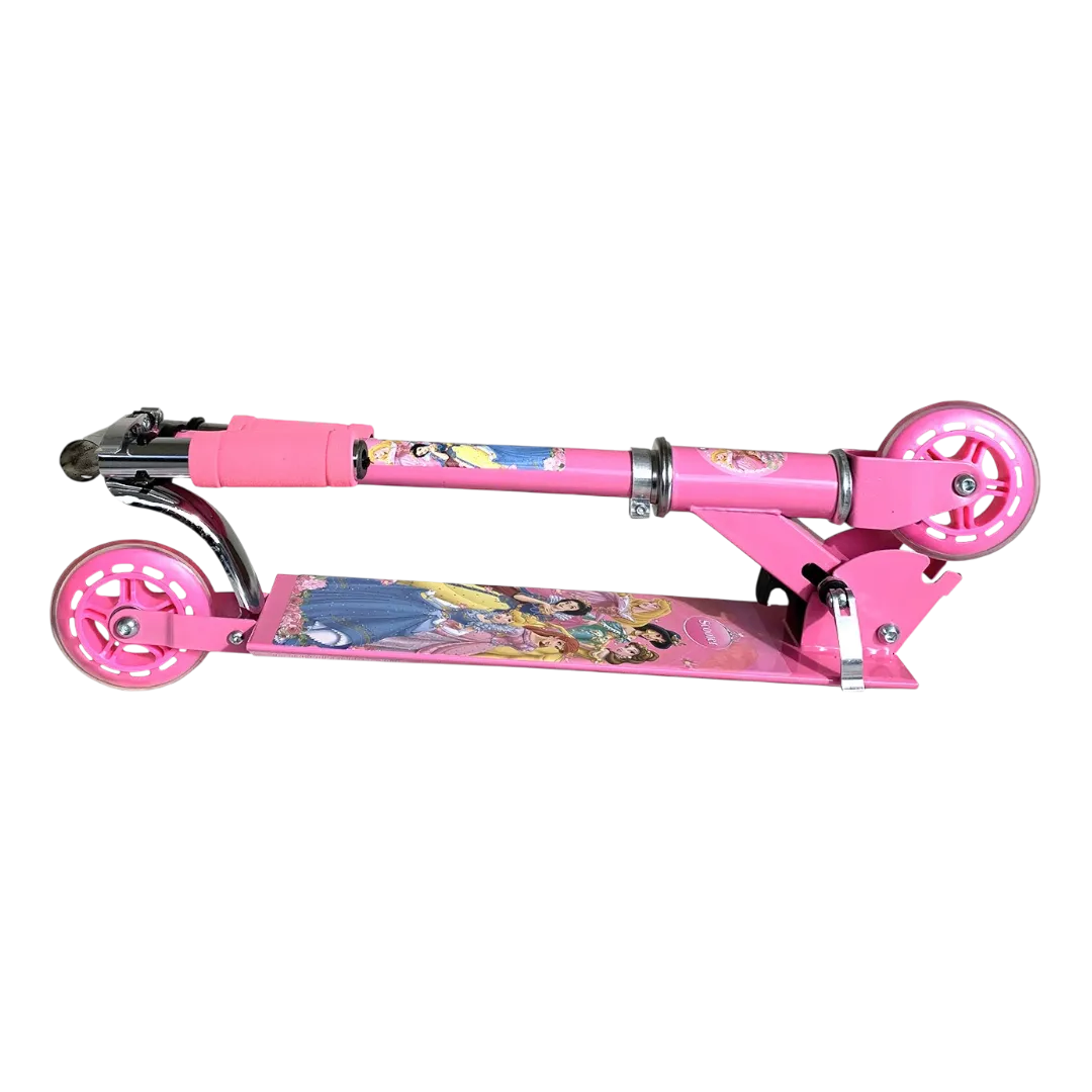 Adjustable Height Skate Scooter for Kids 3 Wheel Lean to Steer - 2 Colors
