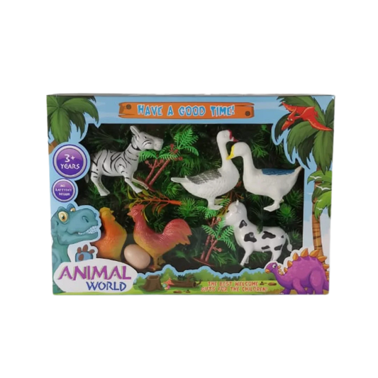 Animal World Figurine Set