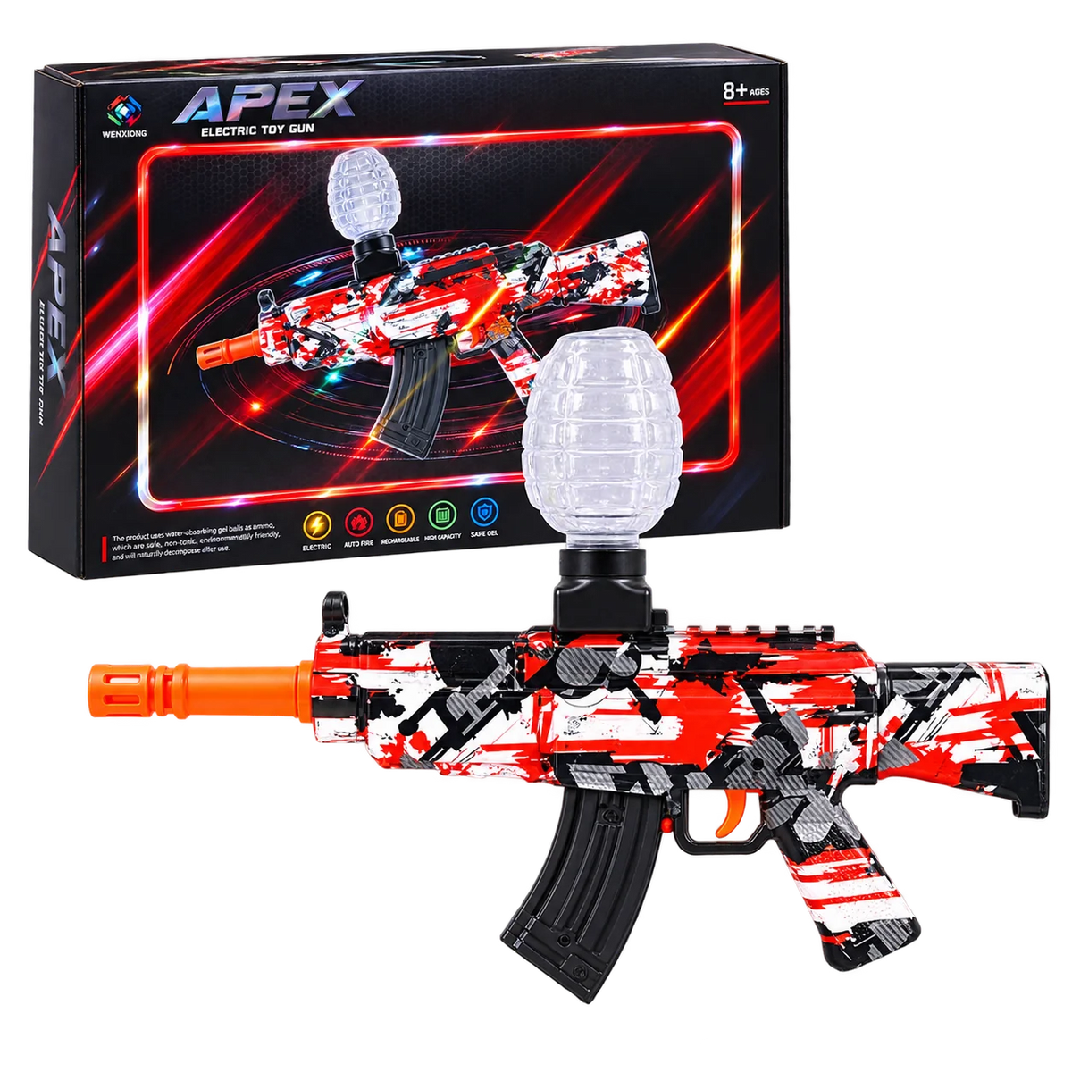 Armed Gel Blaster Gun
