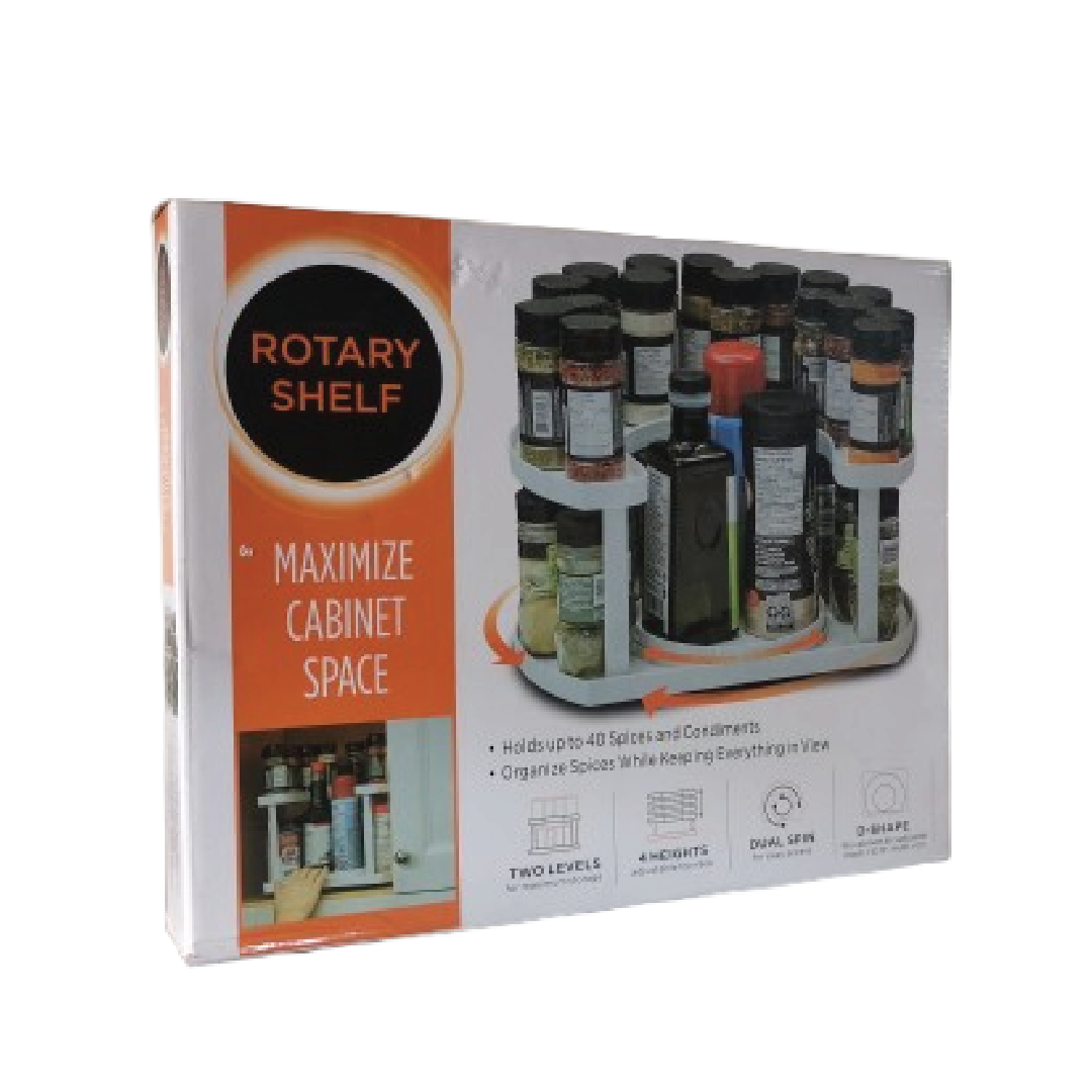 Rotating Spice Rack - Up To 40 Slots