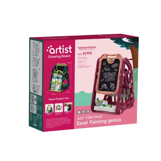 Artist Double-Sided Drawing Board for Kids