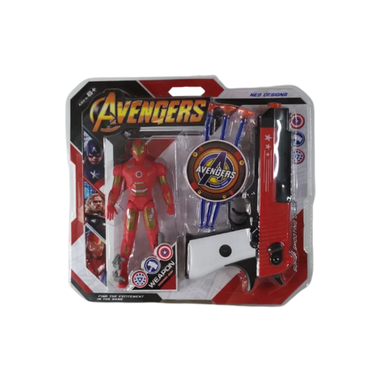 Avengers Action Figure Set with Accessories