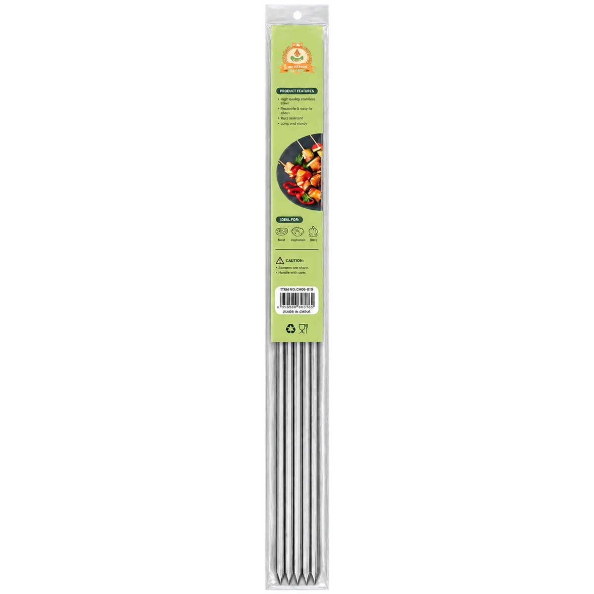 BBQ Skewers - 12 Pcs
