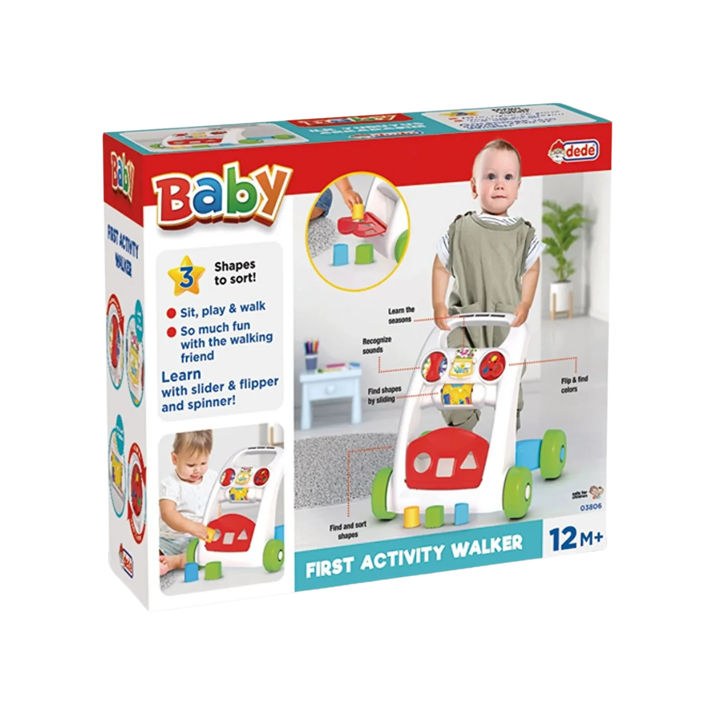 Baby First Activity Walker
