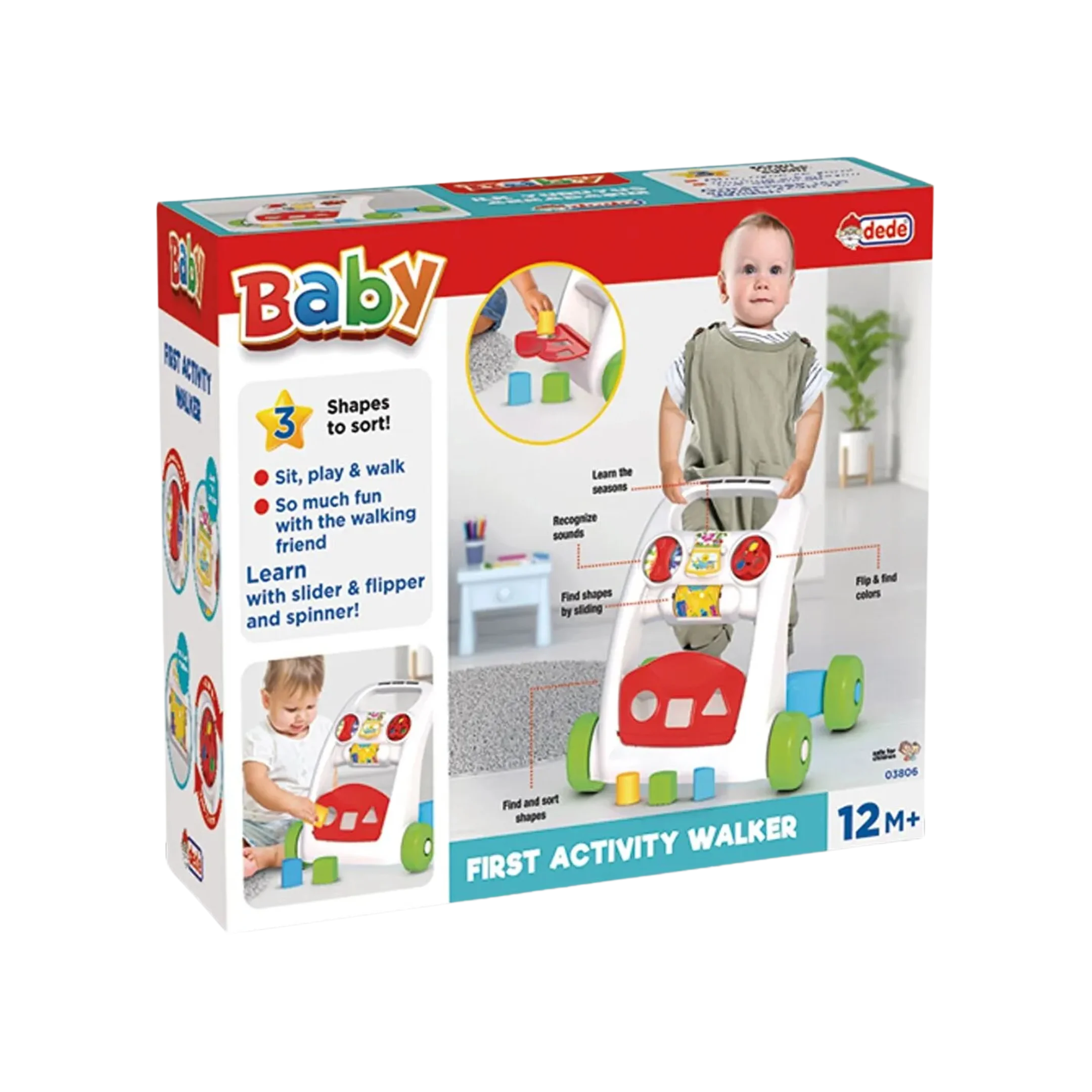Baby First Activity Walker