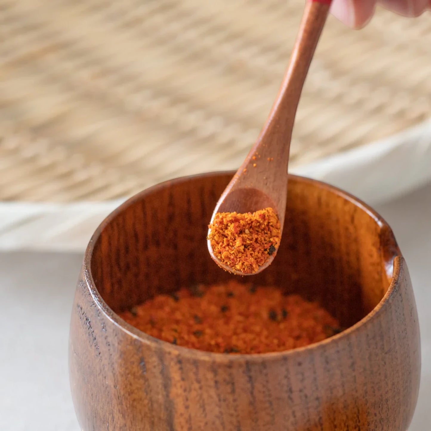 Bamboo Sugar Bowl