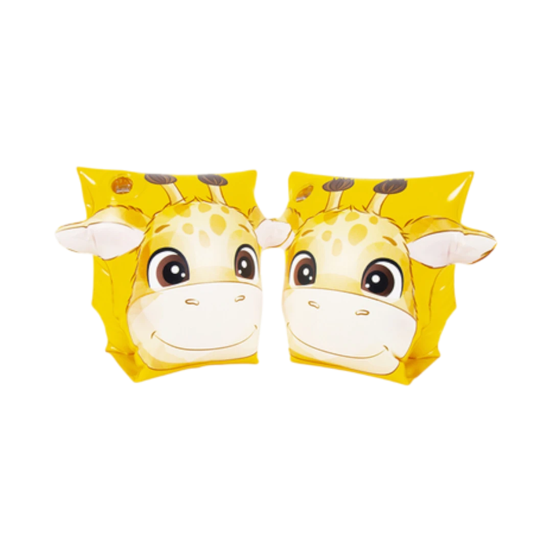 Kids Inflatable Armbands - Giraffe Design