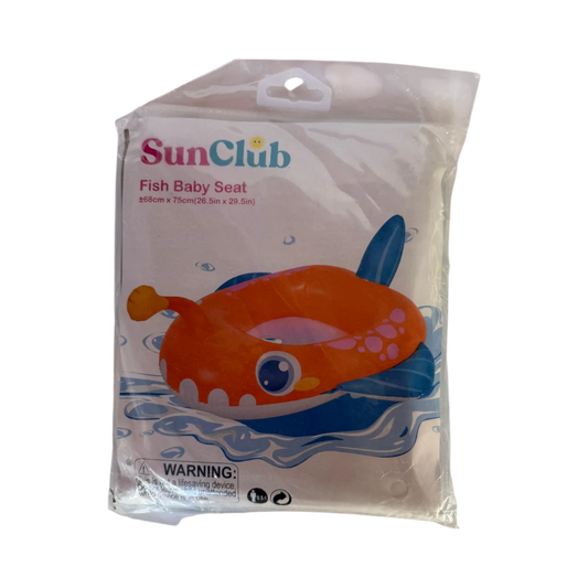 Kids Inflatable Swim Seat - Fish Design