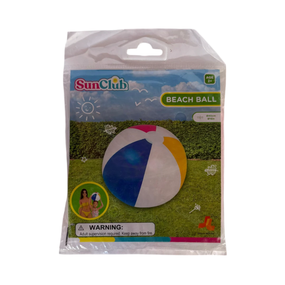 Inflatable Beach Ball - Multicolor