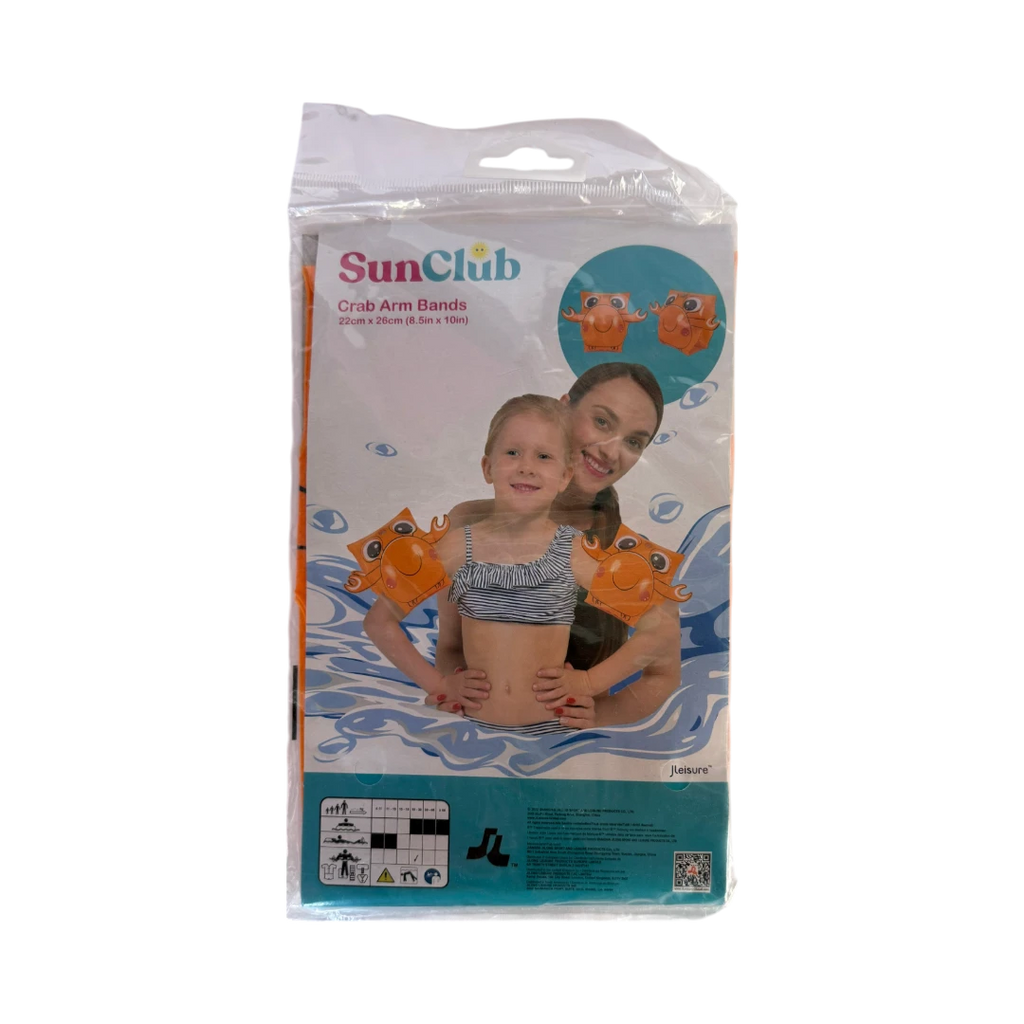 Kids Inflatable Armbands - Crab Design