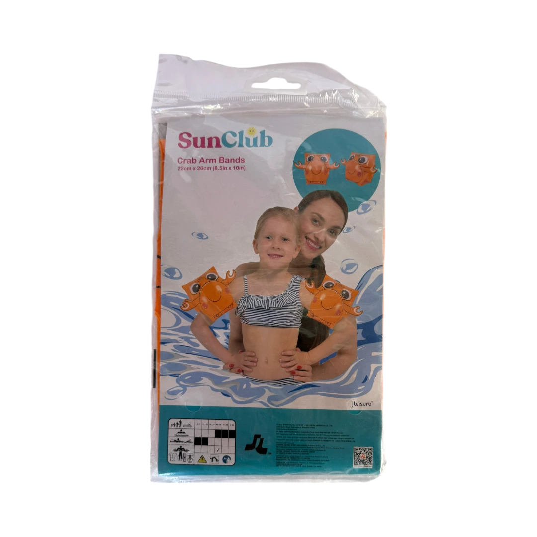 Kids Inflatable Armbands - Crab Design