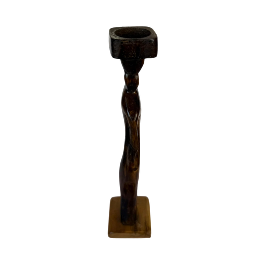 Wooden Candle Holder