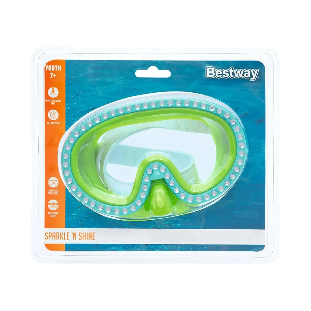 Bestway Youth Swimming Mask - Green