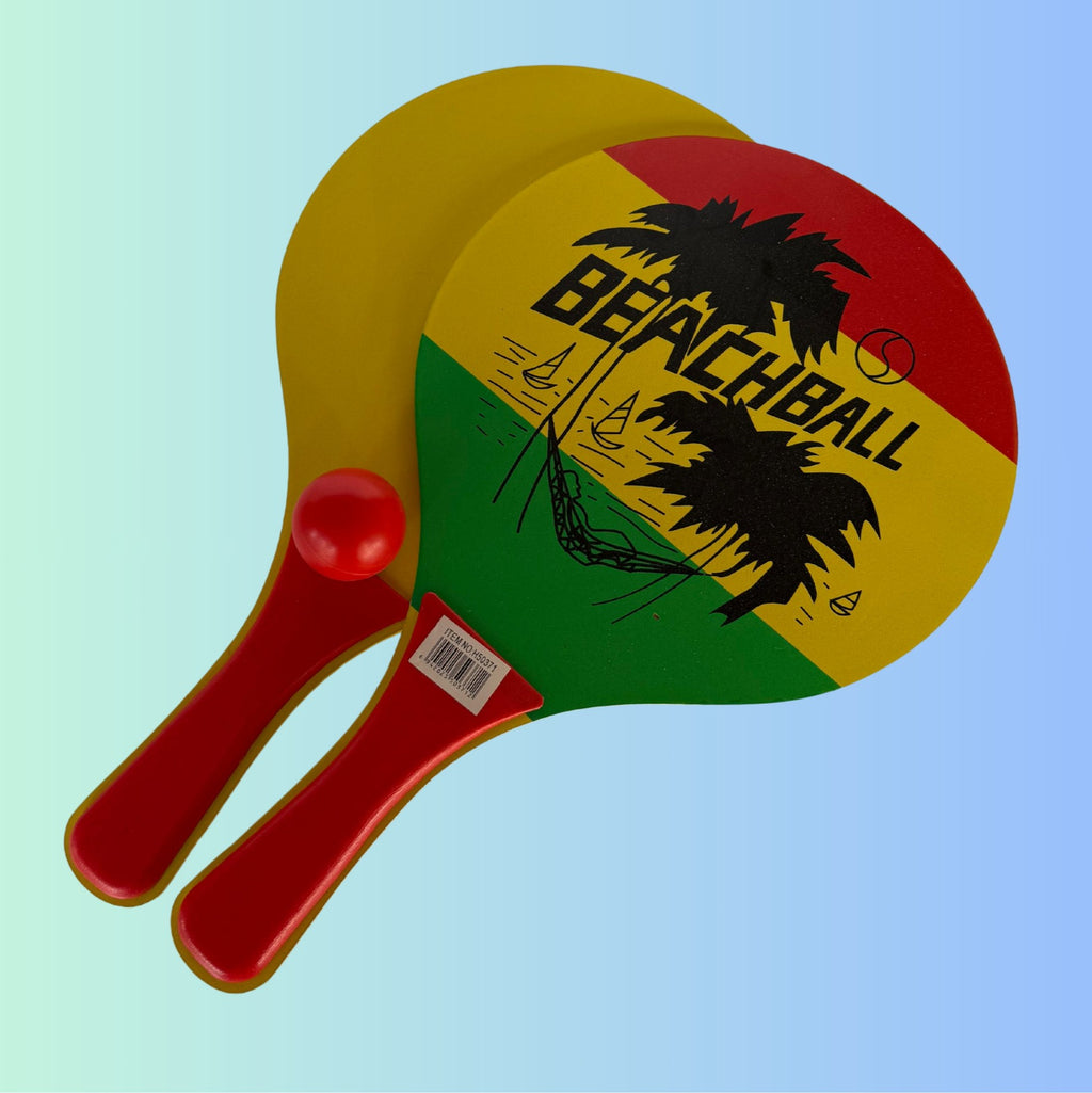 Beach Paddle Ball Set – 2 Rackets & Ball