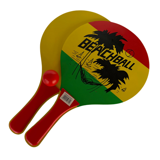 Beach Paddle Ball Set – 2 Rackets & Ball