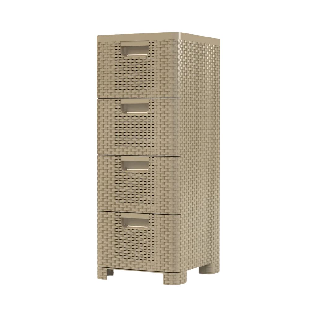 Plastic Storage Drawer Unit