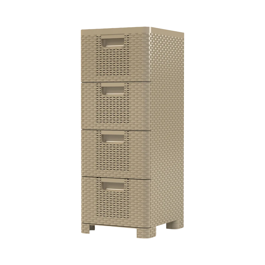 Plastic Storage Drawer Unit