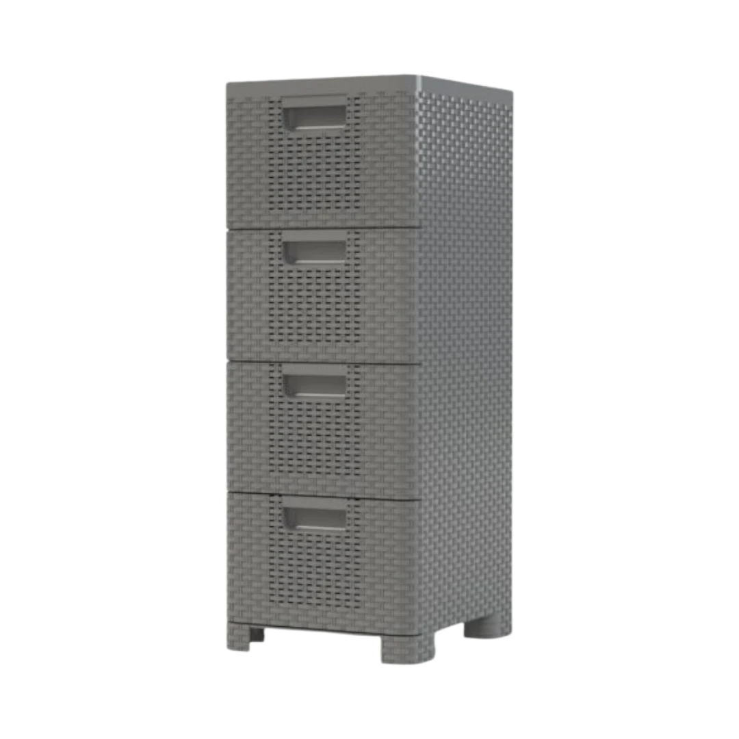 Plastic Storage Drawer Unit