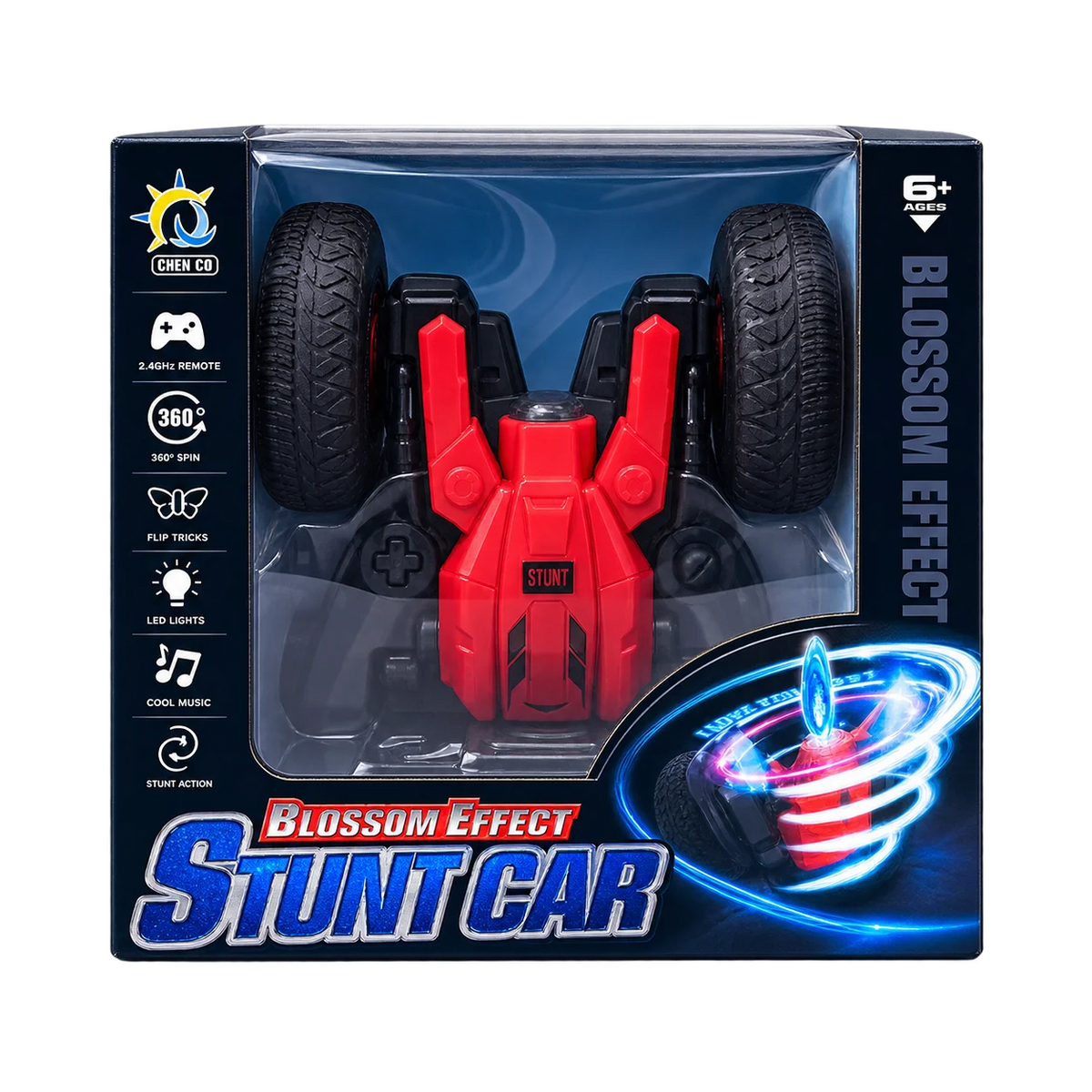 Blossom Effect Stunt Car